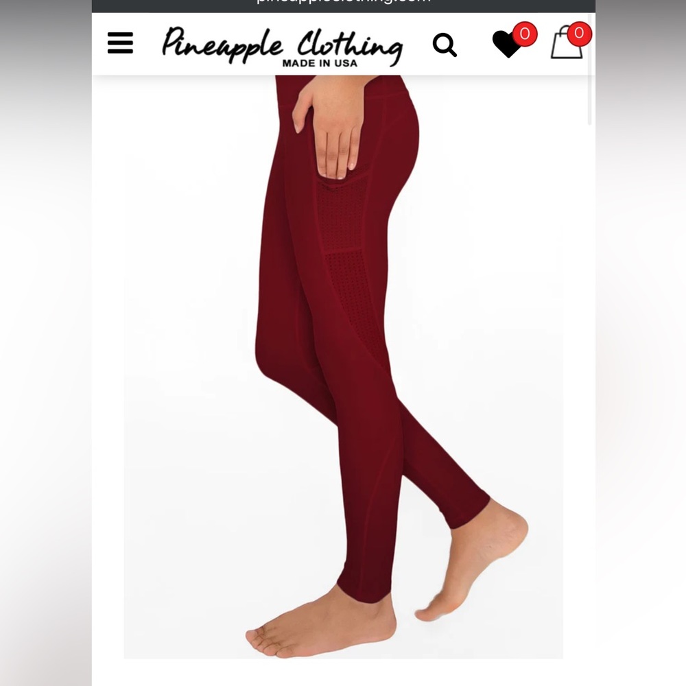 Pineapple clothing leggings